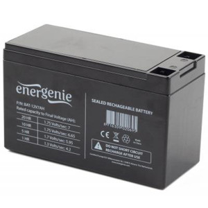 Акумуляторна батарея EnerGenie 12В / 7 А·год (BAT-12V7AH) AGM